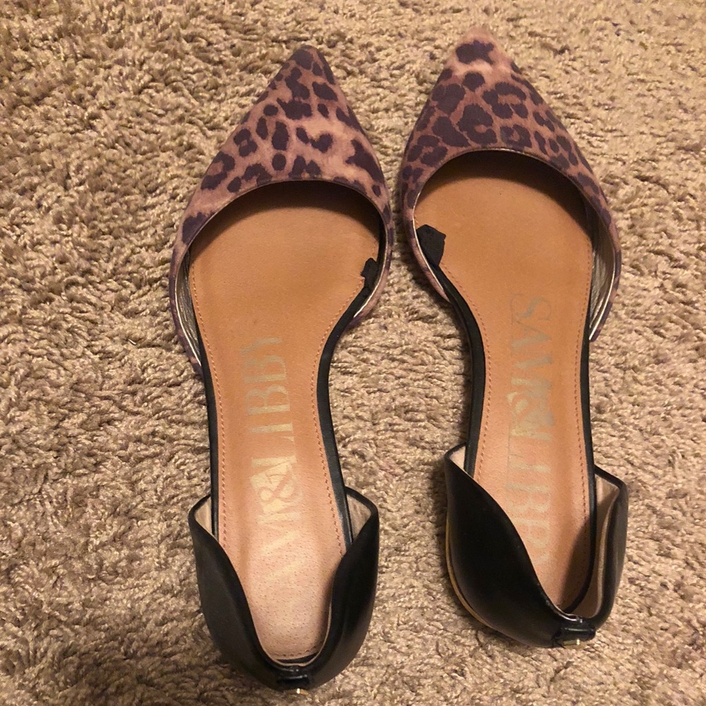 leopard print flats